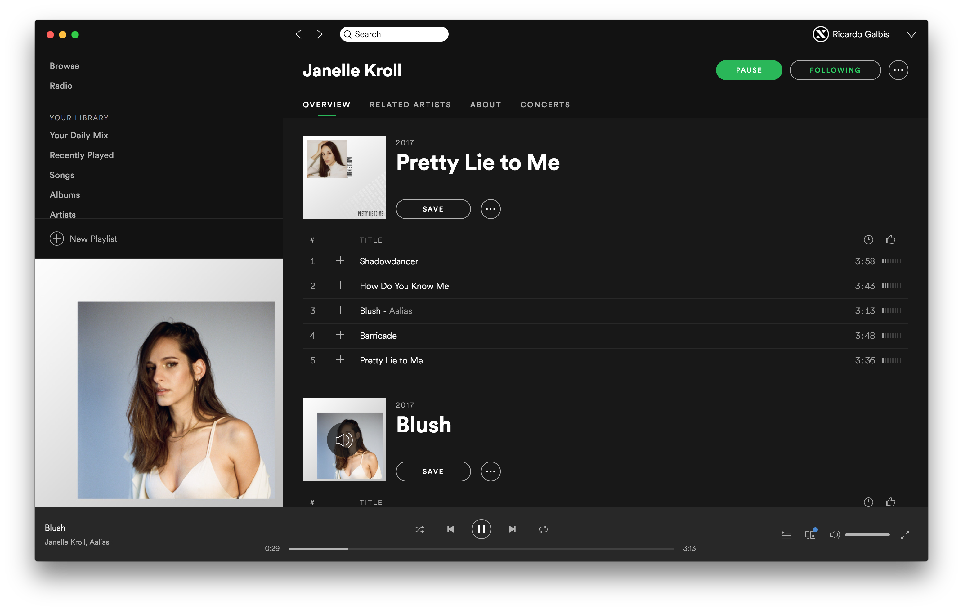 Janelle Kroll on Spotify